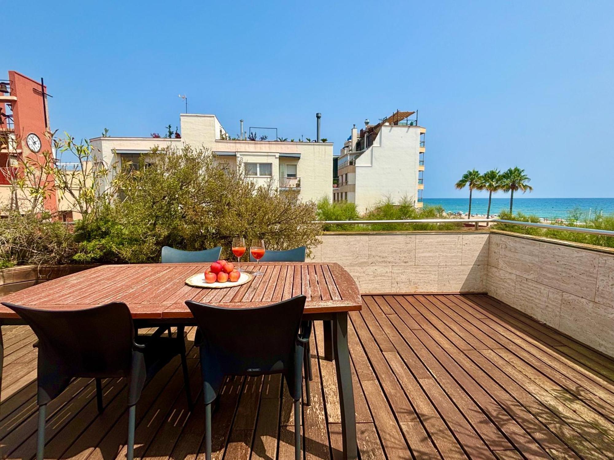 托里代巴拉Increible Casa Frente Al Mar , Planta Baja公寓 外观 照片